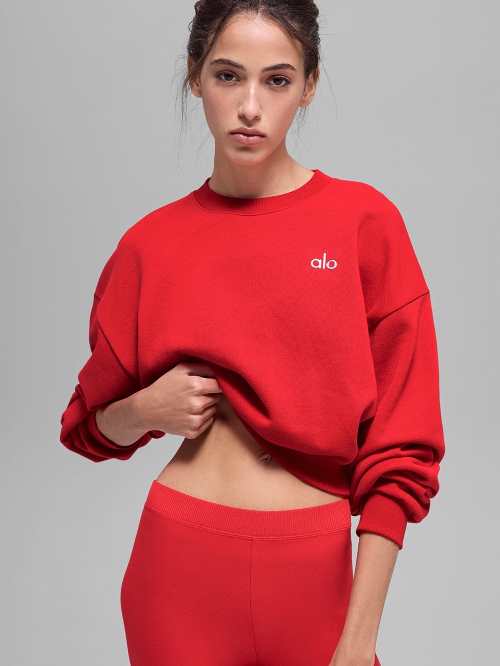 ❤️ALO Yoga ❤️ Cropped Accolade Crewneck